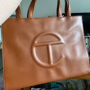 Telfar Tan Medium Shopper